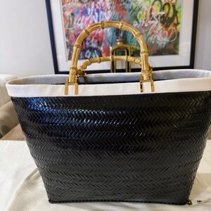 Kate Tote Black & White Tote